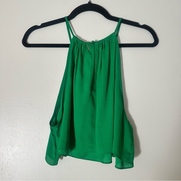 NWT Misa Los Angeles Saana Top Flowy High Neck Halter Vacation Getaway Sz Large - Picture 9 of 13